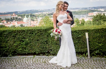 Svatební fotografie Praha, Petřín, Pražský hrad, Nebozízek - Svatební fotograf Studio Beautyfoto, svatební video