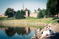 Svatební fotografie Kristýna & Valdimír, Nymburk, Labe, park - Svatební fotograf Studio Beautyfoto
