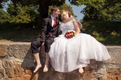 Svatební fotografie Kristýna & Valdimír, Nymburk, Labe, park - Svatební fotograf Studio Beautyfoto