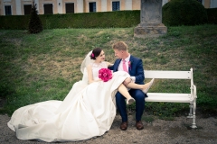 Svatební fotografie Míša & Pavel, zámek Lysá nad Labem - svatební fotograf Studio Beautyfoto