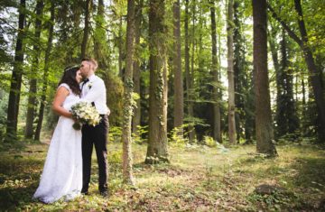 Svatba v lese, boho svatba, svatba jižní Čech