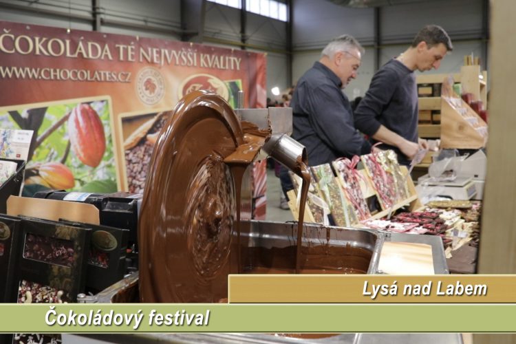 Čokoládový festival v Lysé nad Labem, natáčení reportáže, reportáž. kameraman, video